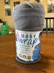 MOBY Classic Baby Wrap Carrier Gray
