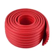 Furniture Corner Edge Protection Cushion Guard Red w Adhesive Tape