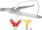 Ergonomical Airless Paint Sprayer, 1/4in High Pressure Paint Sprayer with 517 Nozzle and Straight Handle for Airless Paint Spraying Machines