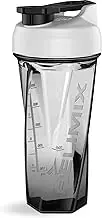 Helimix 2.0 Vortex Blender Shaker Bottle 828 ml - No Blending Ball or Whisk - USA Made - Portable Pre Workout Whey Protein Drink Shaker Cup - Mixes Cocktails Smoothies Shakes - Top Rack Safe