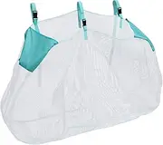 [WRITWAA] High-capacity Pool Fence Mesh Storage Bag Portable Swimming Bag Big Mesh Bag for Outdoor Use Sturdy and Breathable