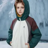 在飛比找ETMall東森購物網優惠-MQD男童保暖羽絨服外套沖鋒衣