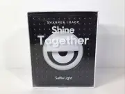 NEW~ Sharper Image “Shine Together “ Selfie Light ~ New In Box~Rechargeable
