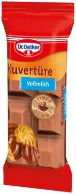 Dr.Oetker Couverture Whole Milk, 150 G