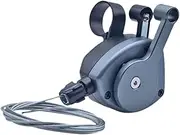ａ aternee Bicycle Shifter Lever Bike Accessories Directly Replace Bicycle Handlebar Thumb Shifter for Cline, Gray
