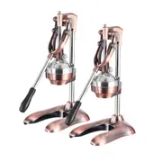 SOGA 2X Stainless Steel Manual Juicer Hand Press Juice Extractor Squeezer Lemon Orange Citrus Gold