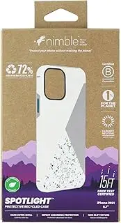 [Nimble] Spotlight Series Case for Apple iPhone 13 Pro Max - White/Teal/Multi