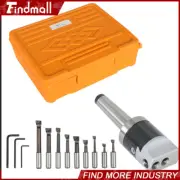 Findmall Boring Head Boring Tool Set 2 Inch Head & MT3 & 1/2 Inch
