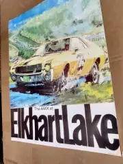 AMC AMX Dealership RACING poster Elkhart Lake new mancave office LAST CALL