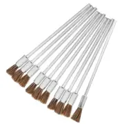 10 Pcs Extended Rod Brush Hardware Tool Drill Bit Brushes for Cleaning Wire