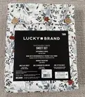 Luck Brand Twin Sheet Set 1 Flat,1 Pillow Case, One Fitted Sheet. NWTS