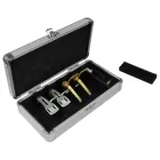 Odyssey KCC4PR2SD, KROM Series Silver Diamond PRO2 Case For Four Turntable