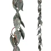 8.5 FT Rain Chain, Rain Chains for Gutters, Metal Rain Chain Downspouts, Circ...