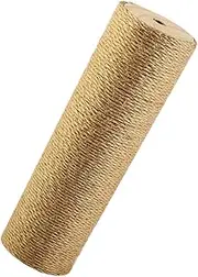 Adorable Cat Scratching Post Wooden Cat Scratcher for Kittens Durable Rope Design for Home Decor Reusable Cat Scratching