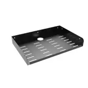 Metal Floating Wall Mounted Shelf Bracket for AV, TV Accessories, WiFi Router...