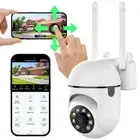 Security Camera System Outdoor Home Wifi Night Vision Cam HD Wireless