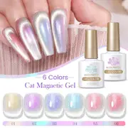 Transparent Aurora Cat Eye Magnetic Gel Born Pretty