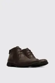 Mil Brown Ankle Boots for Men