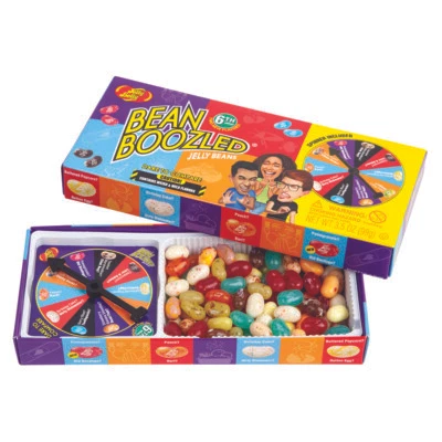 Jelly Belly BEANBOOZLED (3) 4oz Spinner Gift Box 6TH Edition - BEST PRICE