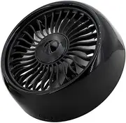 zolyet Car Fan for A Vent/Dashboard 3 s USB Cooling Fan with Cable Built-in Light Black With A Ve Clip