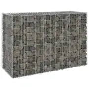 NNEVL Gabion Wall with Covers Galvanised Steel 150x60x100 cm