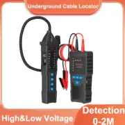 Underground Cable Locator High&Low Voltage Wire Professional Cable Finder