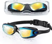 Swimming Goggles anti Fog Swimming Goggles Clear No Leaking,One Size