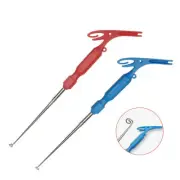 Pen Shape Hook Remover Quick Knot Tying Tool 3 in 1 Fishing Multi Loop Knot ===
