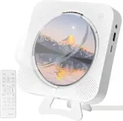 CD Player Portable with Bluetooth with Speakers Small CD Player with Remote Cont