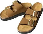 [Birkenstock] 1028366 Arizona Flex Platform Sandals