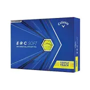 Callaway ERC Soft 2021 Golf Balls, Yellow, 12 Pack - NEW N2