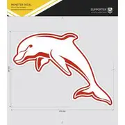NRL Dolphins Monster Decal - N-MO-DO