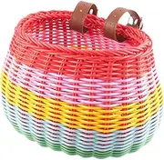 Ronyme Kids Bike Basket Front Lightweight Storage Basket Carrying Handlebar Basket