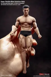 TBLeague TM02A 1/12 Male Body Head Model Seamless Figure Flexible Doll