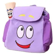 Dora Explorer Backpack Rescue Bag With Map,pre-kindergarten Toys Purple Christmas Gifts