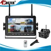 Digital Wireless 7" Monitor DVR Reversing Camera 12-24v For Caravan Truck