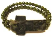 SALE - J.C. WALSH, DUBLIN Connemara Irish Cross Bracelet #1012