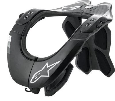 Alpinestars Bionic Tech-2 Neck Support (Large, Black/Cool Gray)