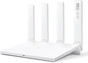 [HUAWEI] AX3 WiFi 6 Plus Router AX3000 2404Mbps/5GHz + 574Mbps/2.4GHz, Dual Band, 4 Gigabit Ethernet WAN/LAN Ports, Parental Control, Easy Setup, Support OFDMA/MU-MIMO/VPN/WPA3/IPV6