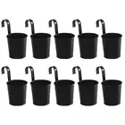Decorative Plant Container Charming Rustic Finish Easy Installation Hooks
