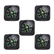 10 PCS Watch Strap Button Compass Mini Portable Emergency Survival Navigation Travel Kits Outdoor Hiking Camping Accessories