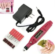 Professional Nail Grinder Kit For Acrylic Gel Nails Manicure Pedicure Tool