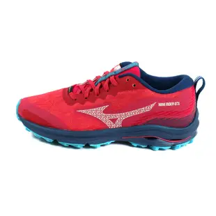 美津濃 Mizuno WAVE RIDER GTX 慢跑鞋 運動鞋 紅 女鞋 J1GD227922 no209