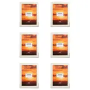 6PK Unigift Savanna Home Photo/Picture Frame A4 Assorted