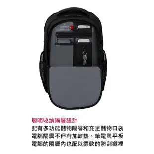 【VICTORINOX 瑞士維氏】16吋 Vx Sport EVO後背包(3色可選)