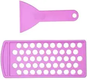 Lip Balm Filling Tray Set, 2 Pieces with Spatula, Lipstick Mould Container