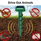 Screw-Shape Stakes Mouse Repellent Ultrasonic Snake Away