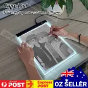 A4 LED Light Copy Pad Tracing Board Drawing Art Design Thin Pad Light Box VIC