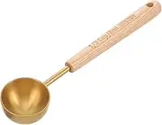 TOVINANNA Measuring Spoons for Ingredients Metal Measuring Spoons Kitchen Measuring Spoons Measuring Spoons for Cooking Measuring Spoons with Scale Stainless Steel Milk Powder Measuring Cup