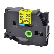 Compatible Brother Strong Adhesive Tze TZ-S651 P-Touch Yellow Label Tape 1"